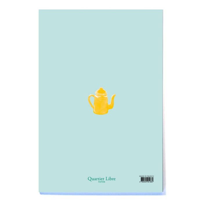 Carnet blanc B5 Mimosa Quartier Libre