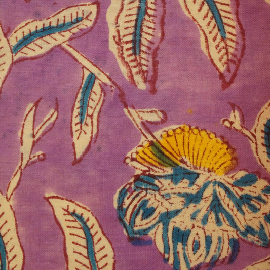 Carnet recouvert de tissu imprimé N°30