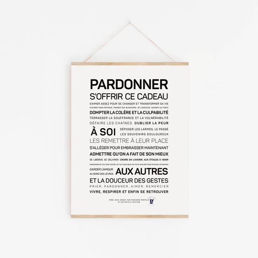Affiche  Se Pardonner A6