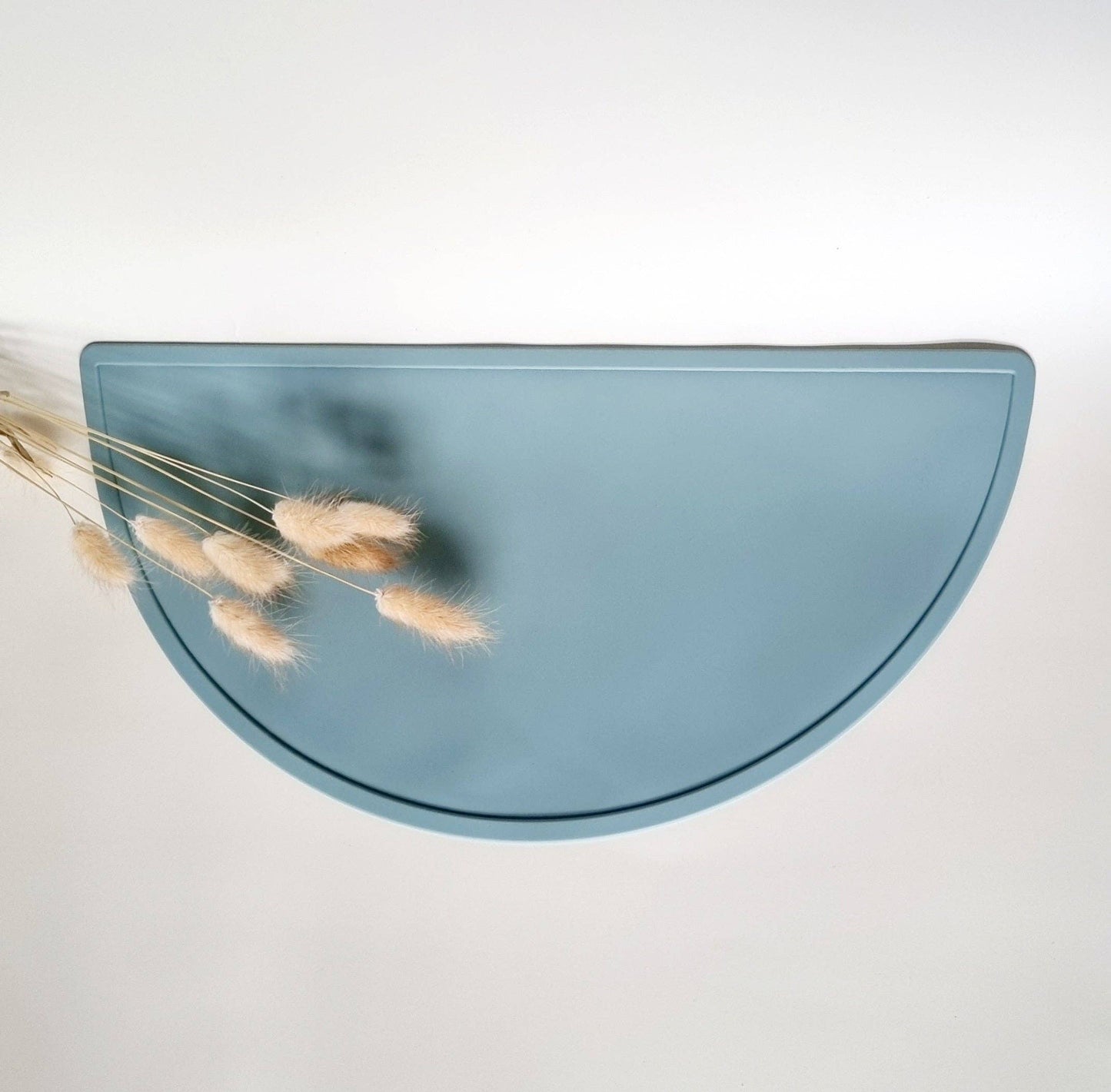 Set de table en silicone anti-dérapant - Bleu