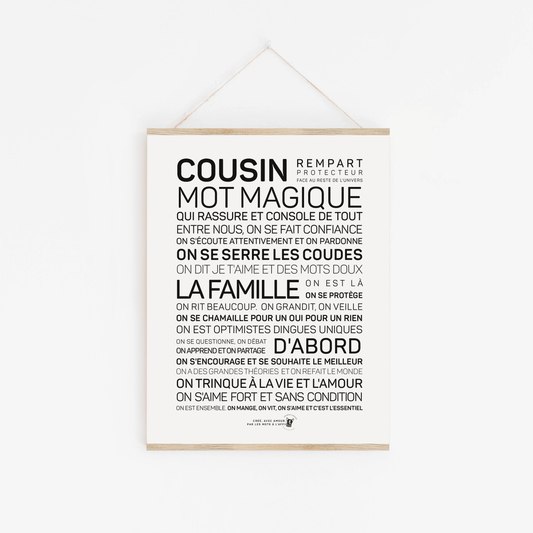 Affiche Cousin A6