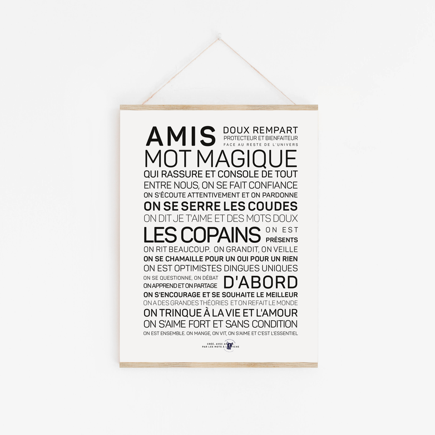 Affiche Amis A6