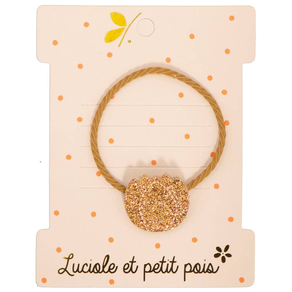 Élastique tulipe bronze