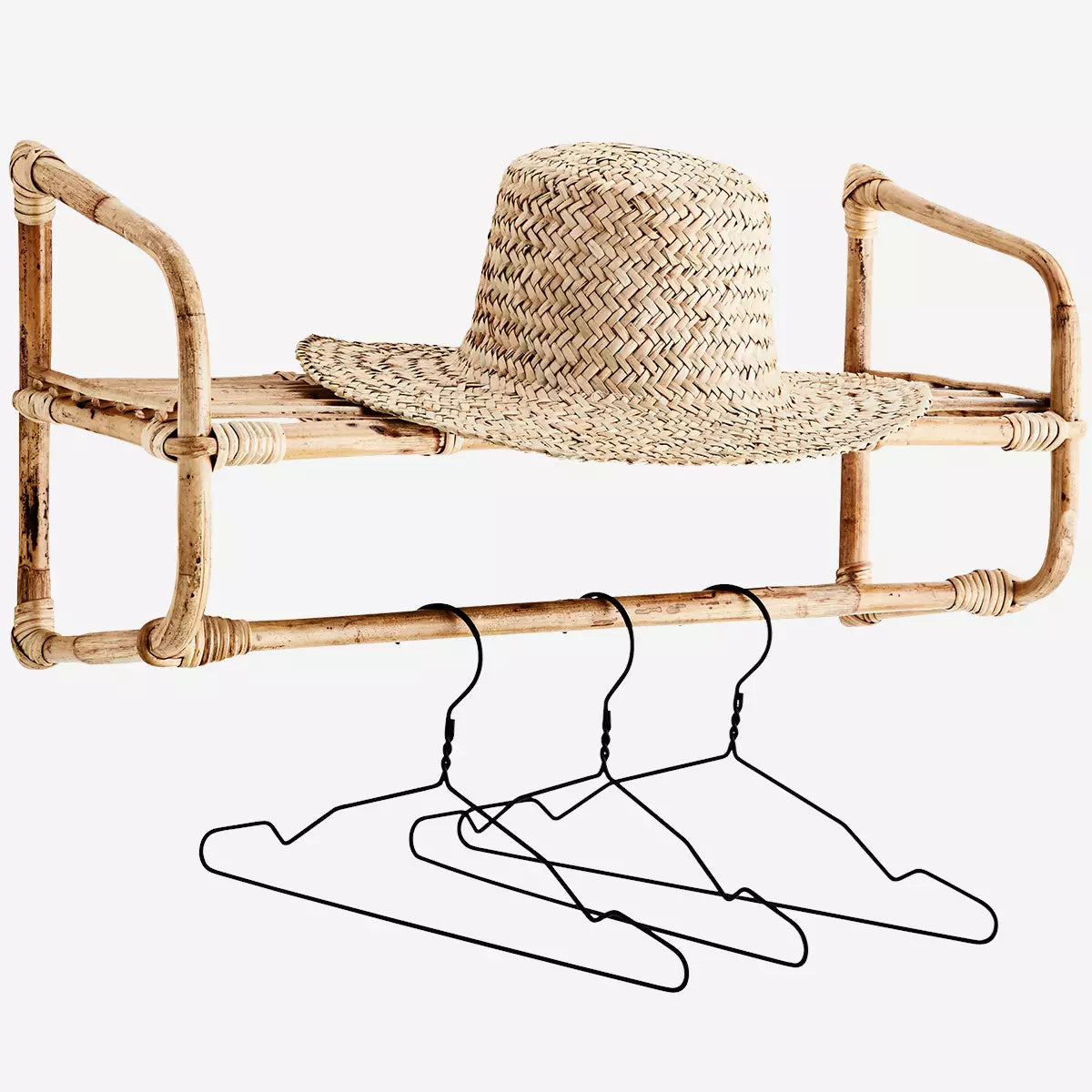 Étagère en bambou rotin