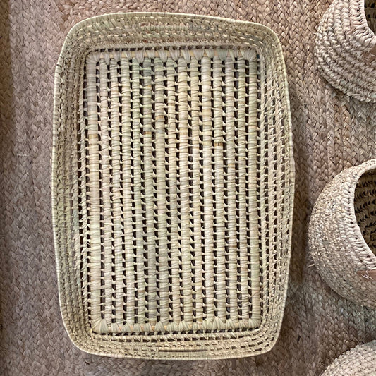 Plateau tressé Camélia - M