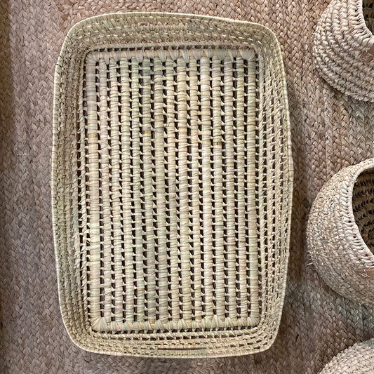 Plateau tressé Camélia - S