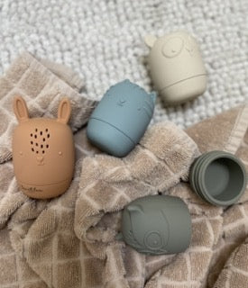 jouet de bain en silicone pour bébé enfant