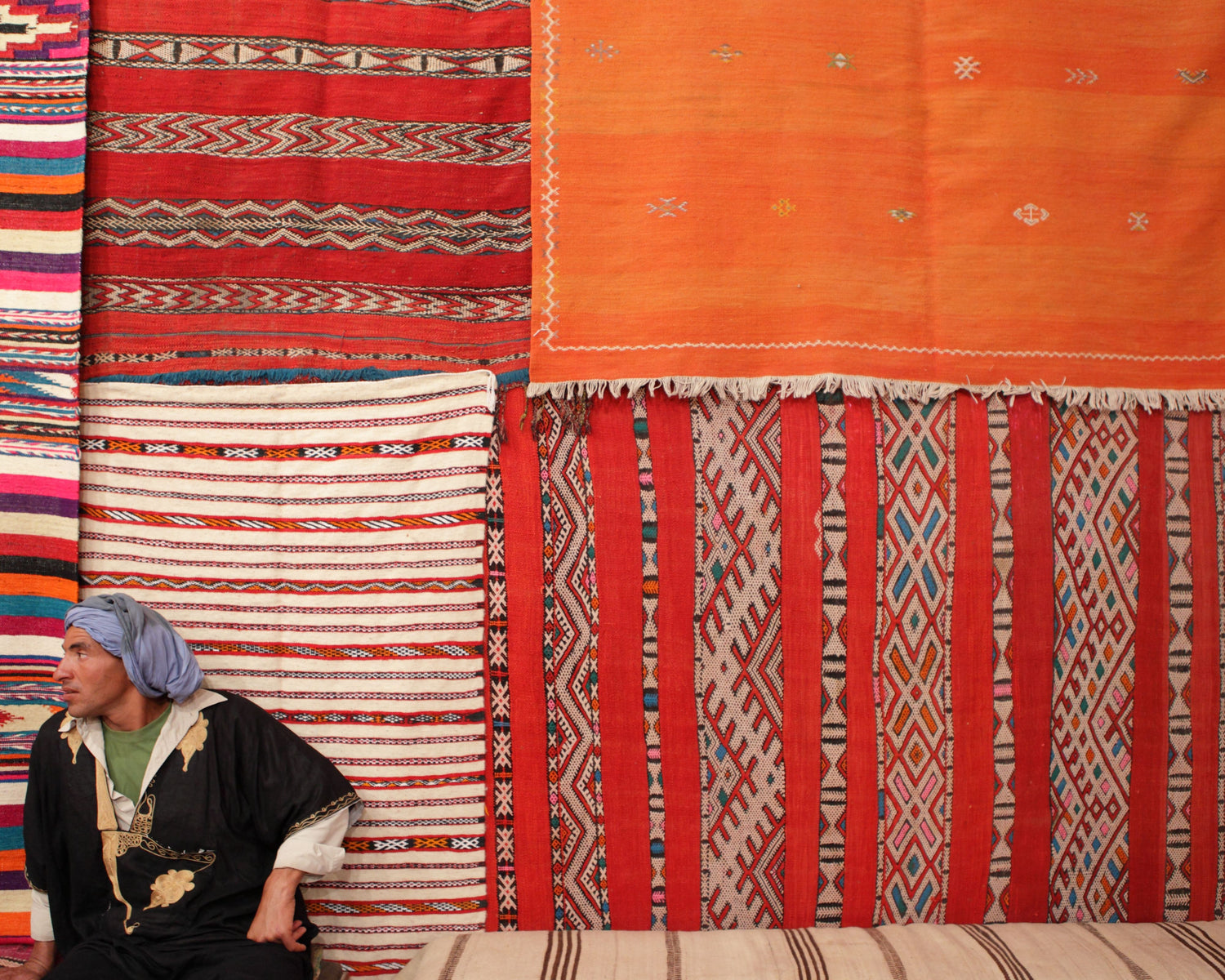 Tapis colorés