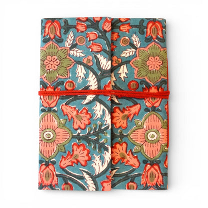 Carnet recouvert de tissu imprimé N°15