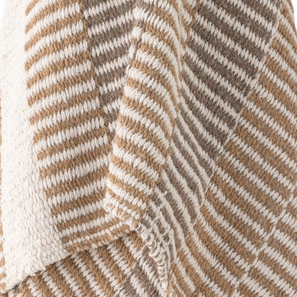 Isnel plaid - Nature - Coton recyclé