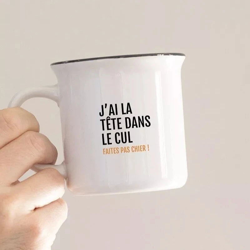 Mug J'ai la tête dans le cul / Rentrée