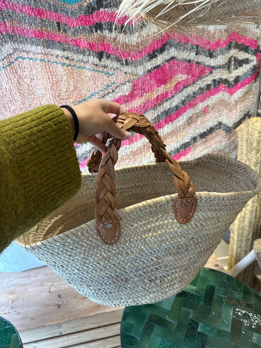 Panier berbère artisanal naturel