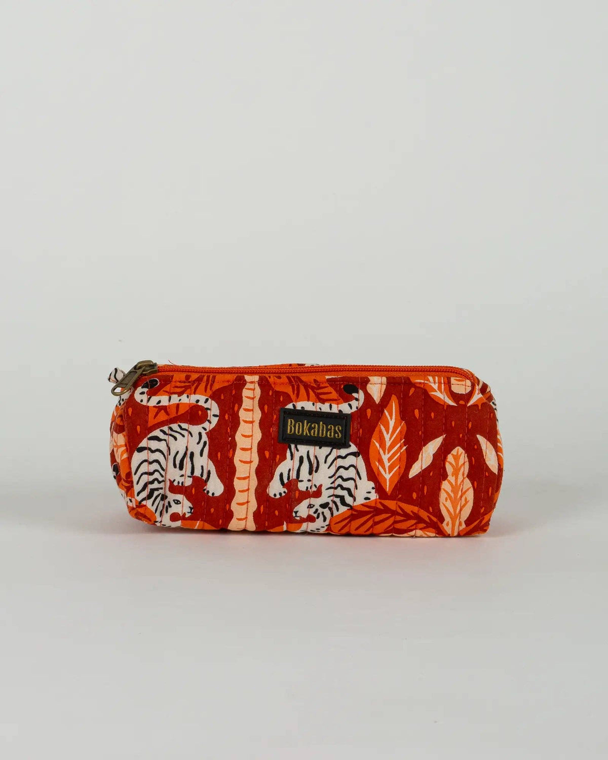Trousse à crayons matelassée Tropique