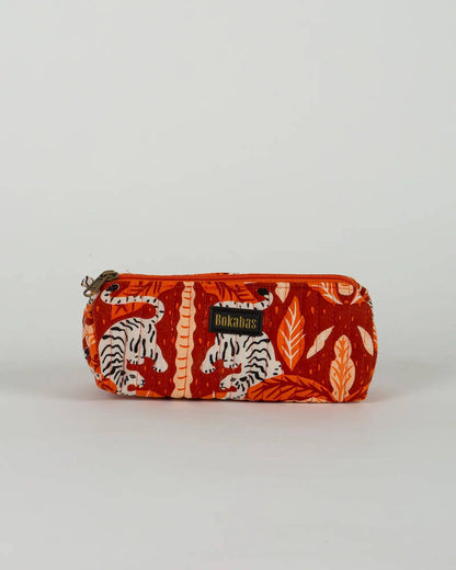 Trousse à crayons matelassée Tropique