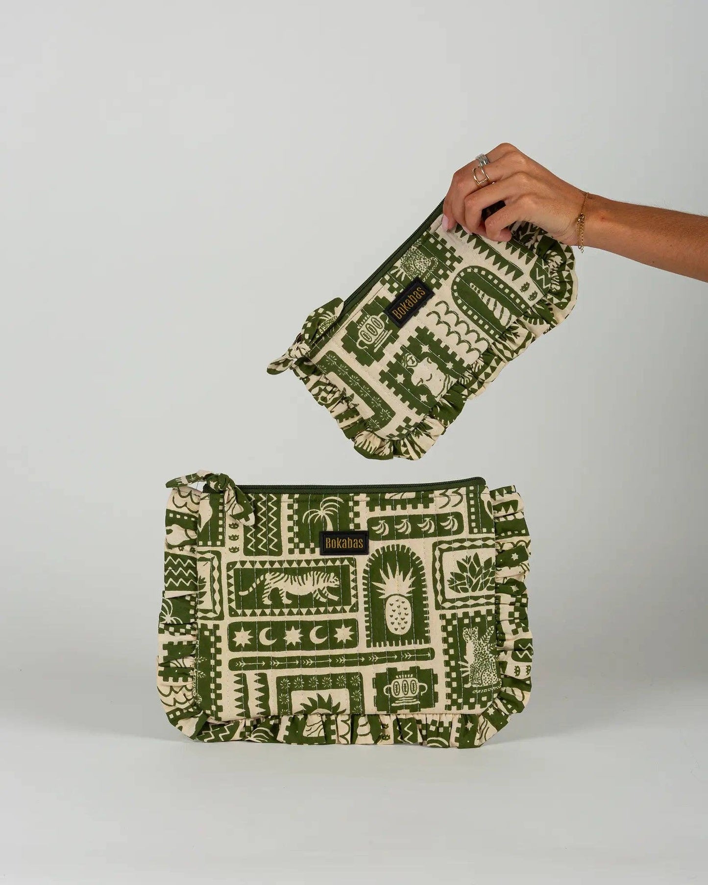 Pochette matelassée à froufrous Art: Petite