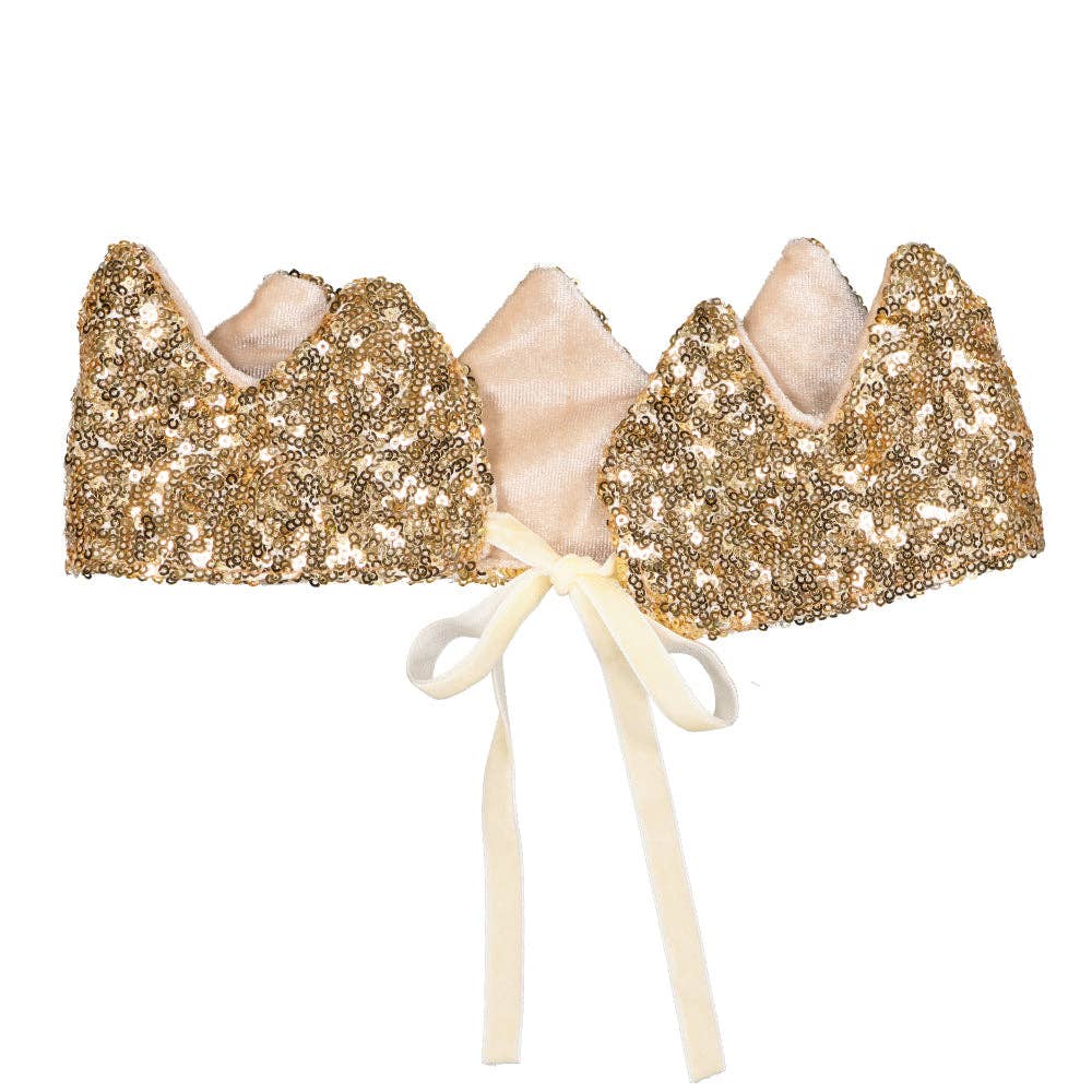 Couronne - sequins or