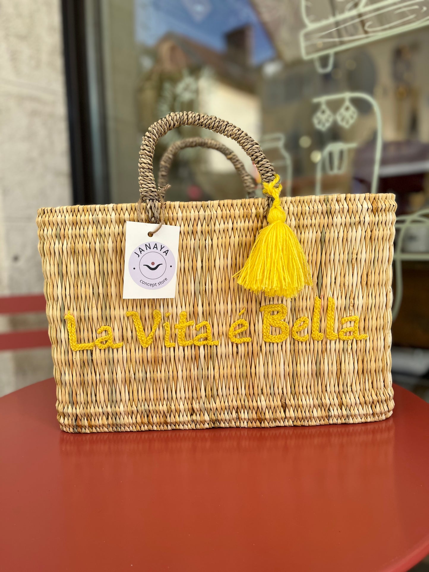 Grand panier carré