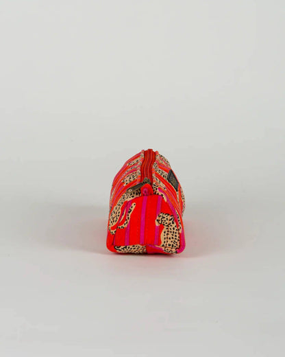 Trousse à crayons matelassée Guépard