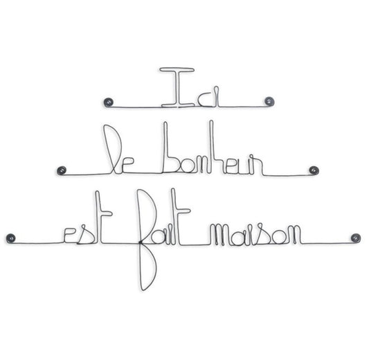 Citation - Ici, le bonheur est fait maison