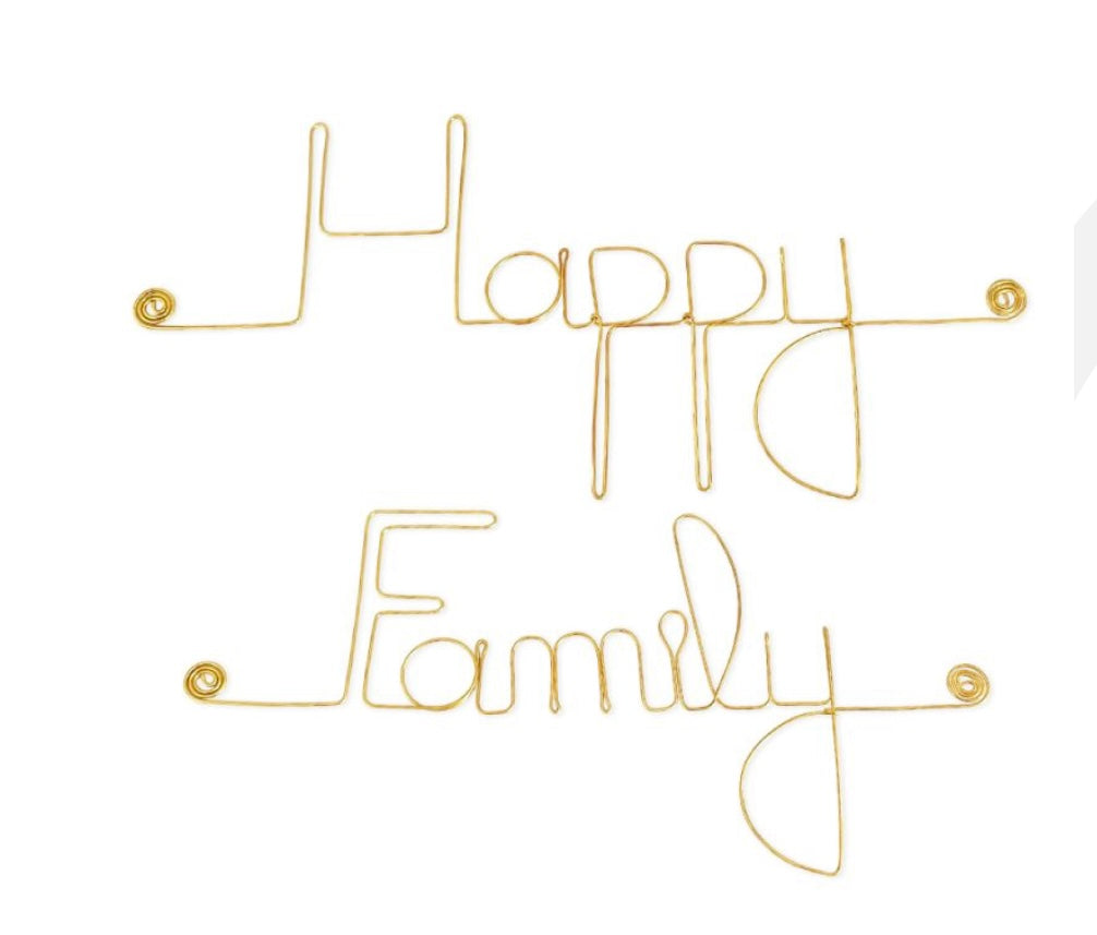 Décoration murale - Happy Family