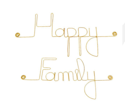 Décoration murale - Happy Family