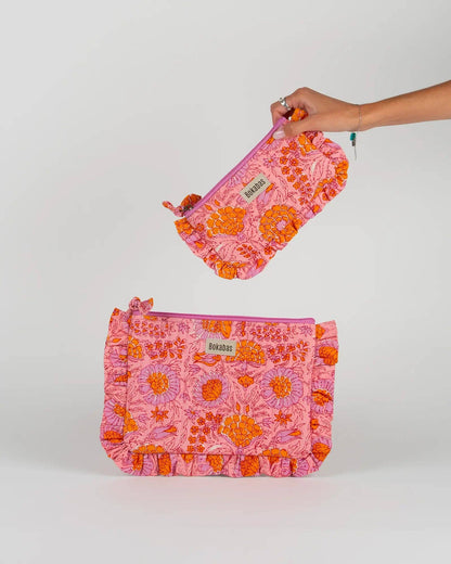 Pochette matelassée à froufrous Marie: Petite
