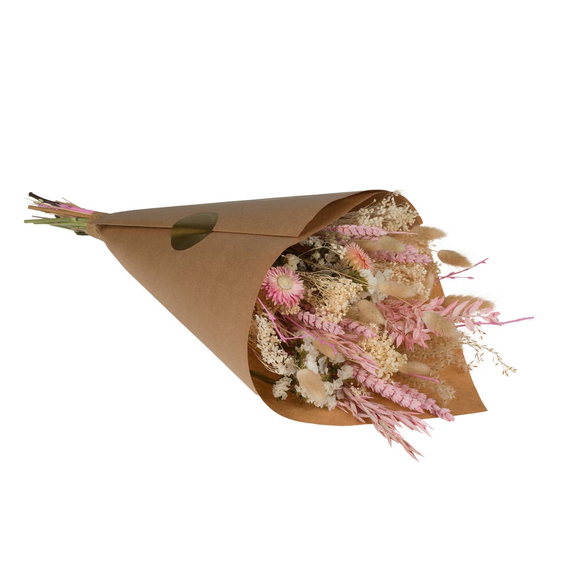 Fleurs séchées - Bouquet de campagne exclusif - Blush