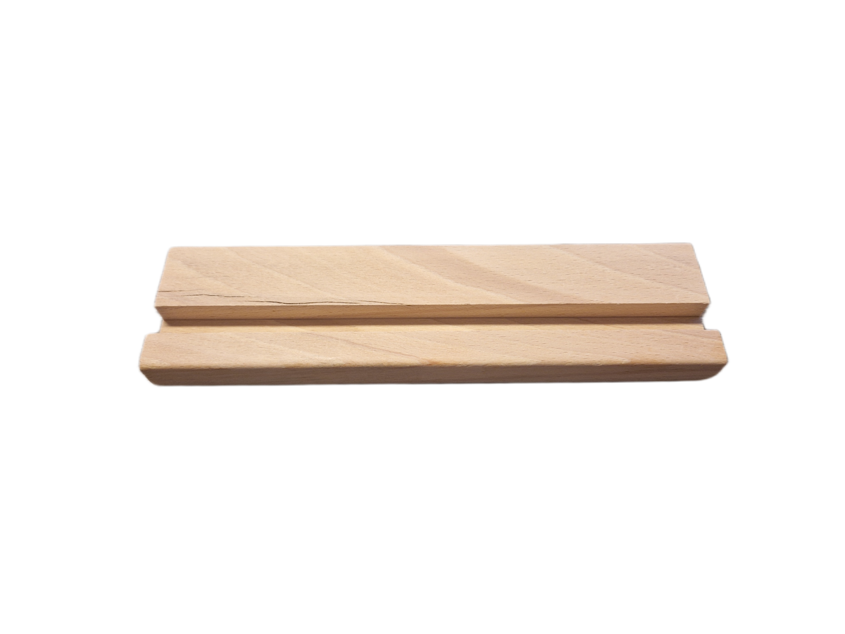 Bloc de présentation en bois adapté pour deux carreaux: Beige