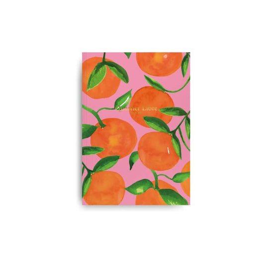 Petit carnet Oranges Quartier Libre