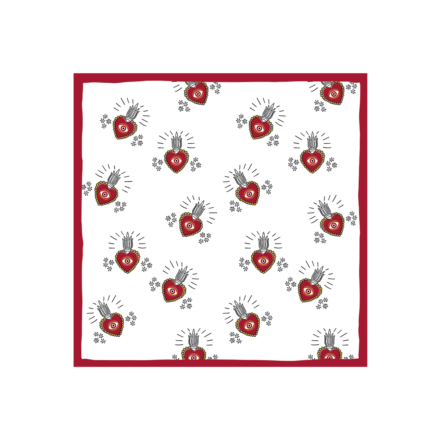 Serviette papier americana rouge x20