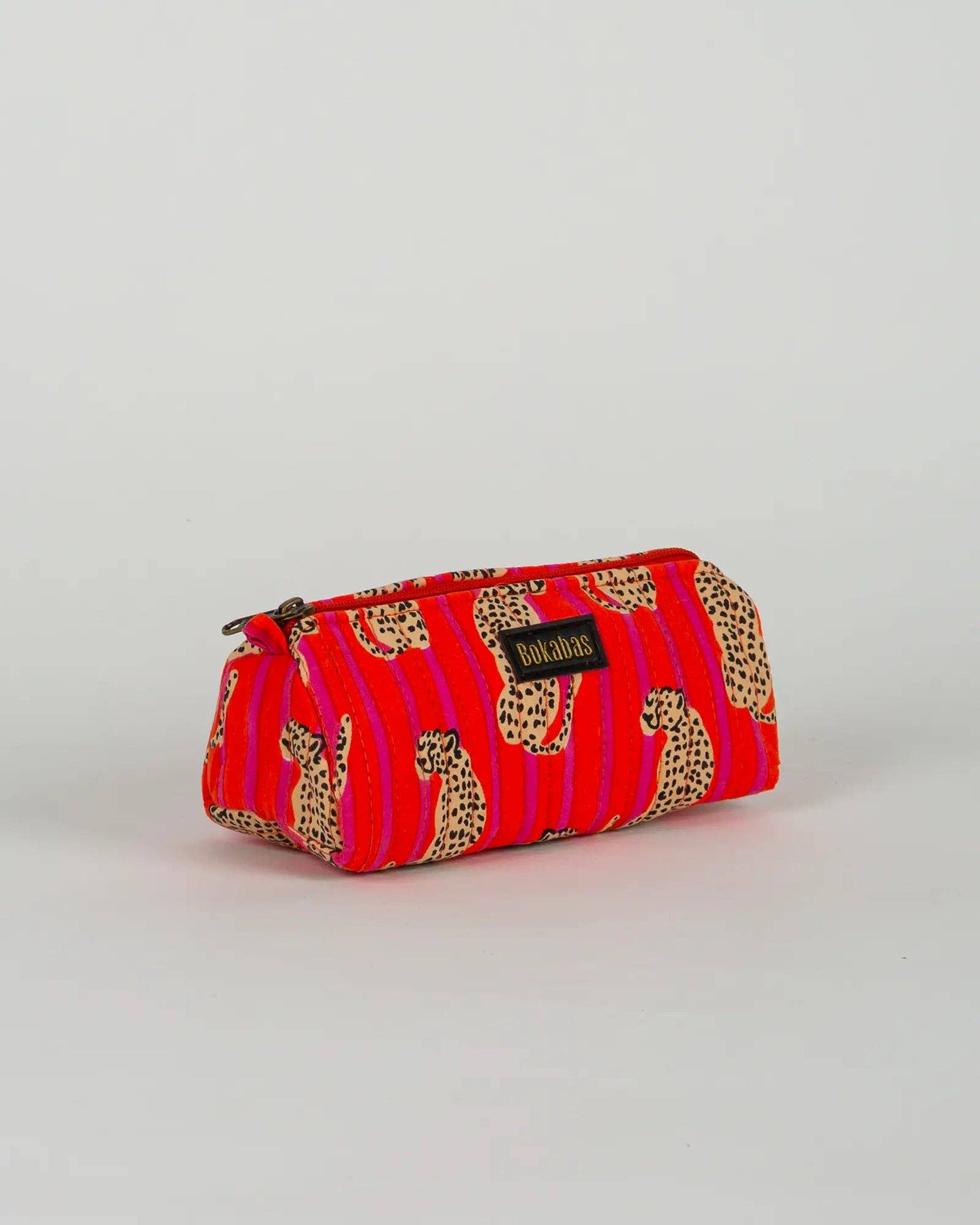 Trousse à crayons matelassée Guépard