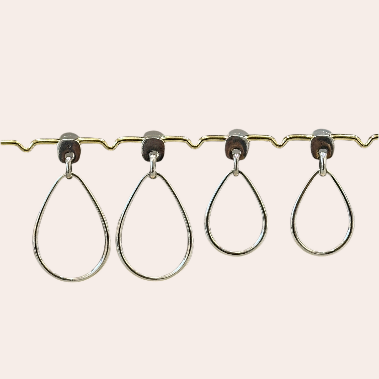 BLOW - Boucle d'oreille FARA - plaqué argent