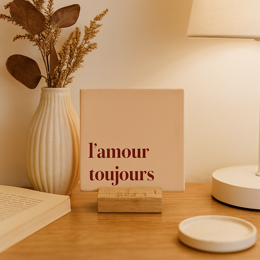 L'amour toujours - carreau en céramique