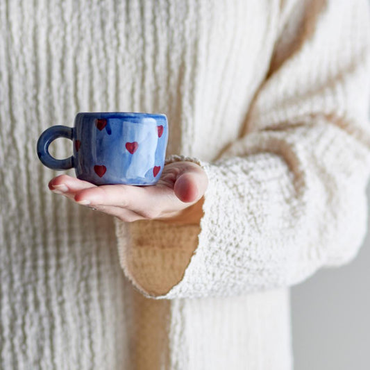 Nini tasse - Bleu - Grès