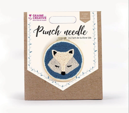 DIY Kit punch needle renard