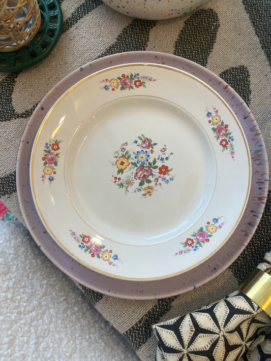 Assiette en porcelaine - Vintage