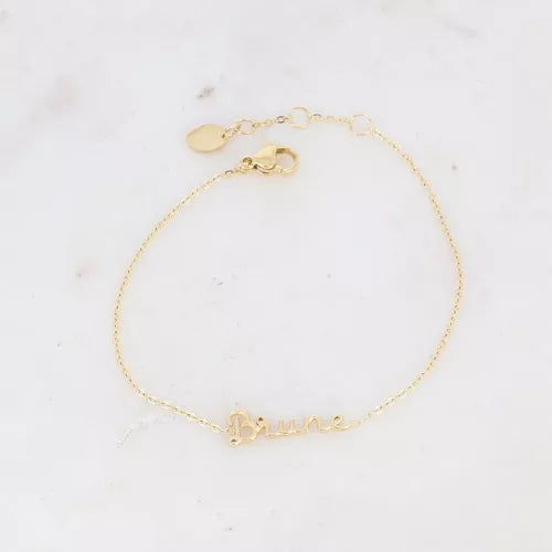 Bracelet Brune doré