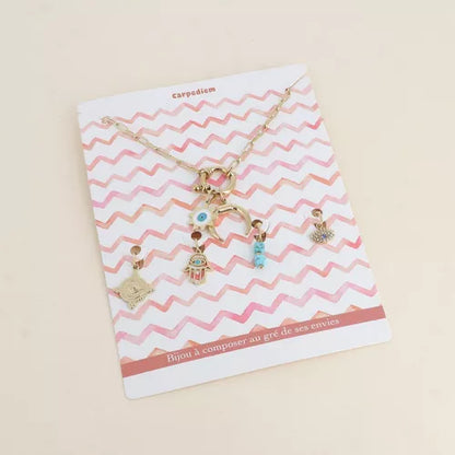 Collier Carpe Diem – Œil turquoise