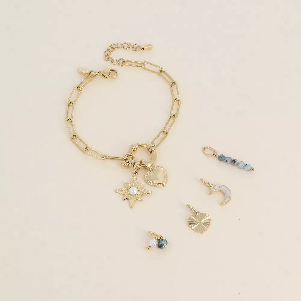Bracelet With Love – Étoile dorée