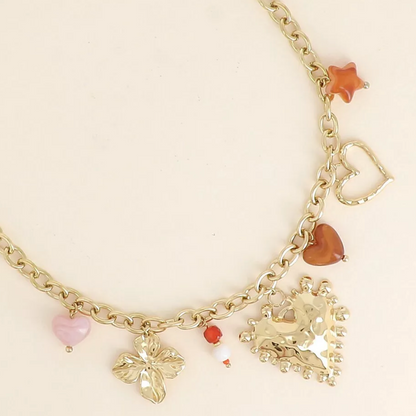 Collier avec charms