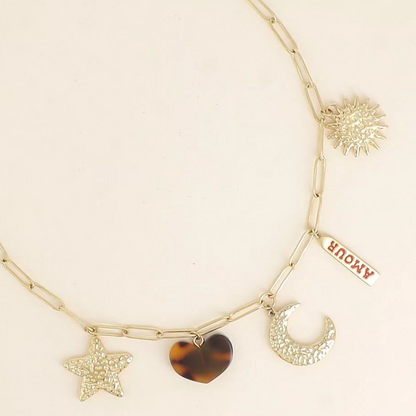 Collier avec charms