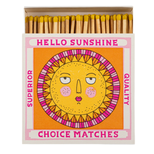 Boîte d’allumettes “Hello Sunshine Matches”