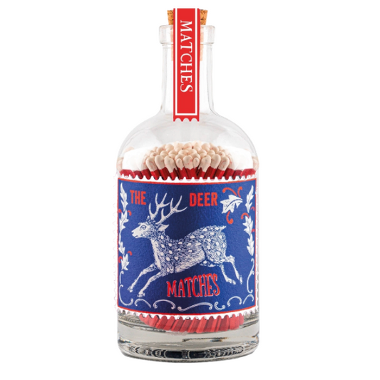 Bouteille d’allumettes “The Stag Stamp Match Bottle”