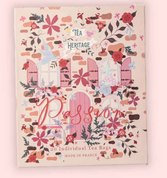 Coffret Passion – 20 sachets de thé vert & rooibos bio