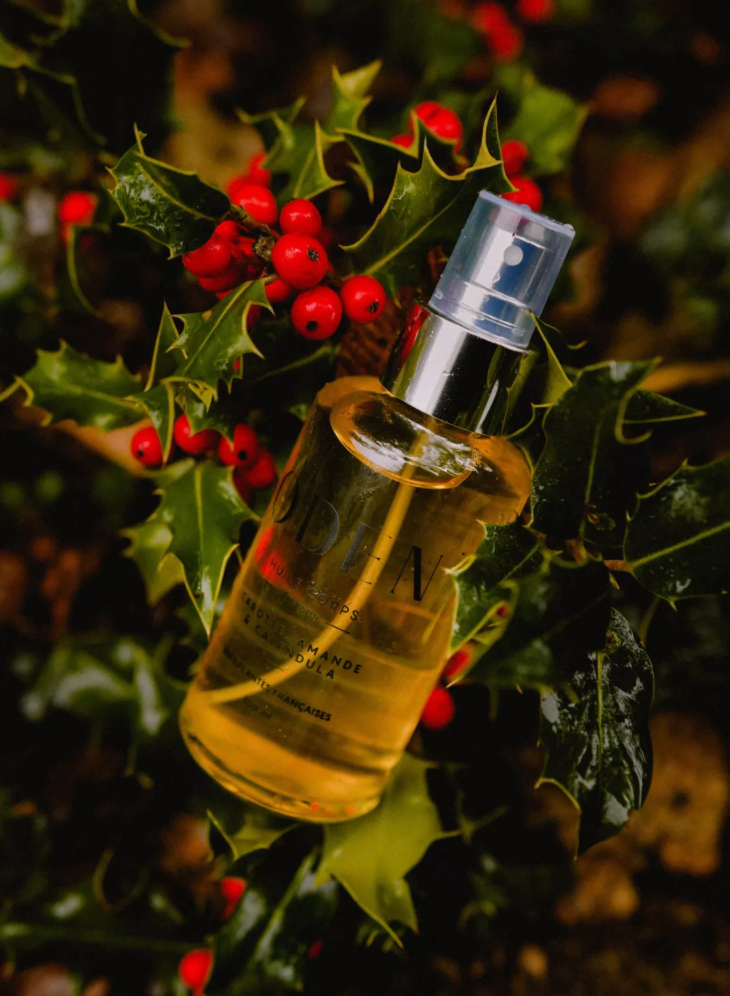 HUILE SÈCHE CORPS « ÉCLAT NATUREL & PEAU SUBLIMÉE » – ODEN