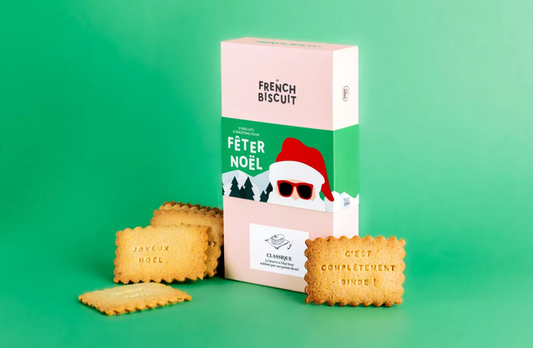 Coffret de biscuits de Noël nature