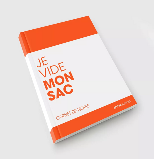 Carnet “Je vide mon sac”