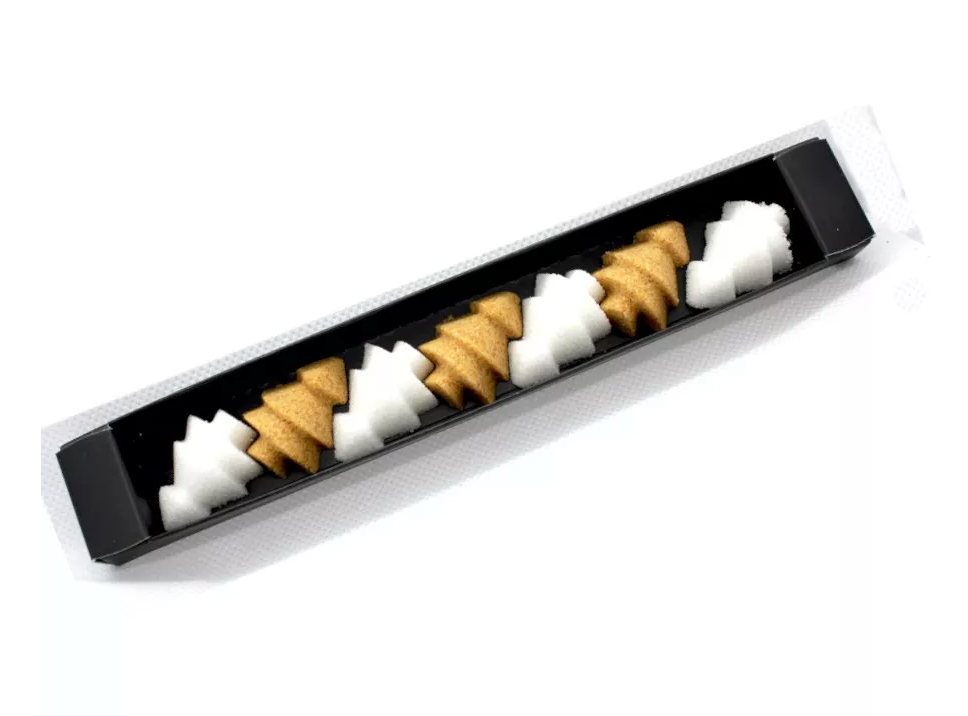 Réglette Mini Sapins – 7 sucres Noël Ercus