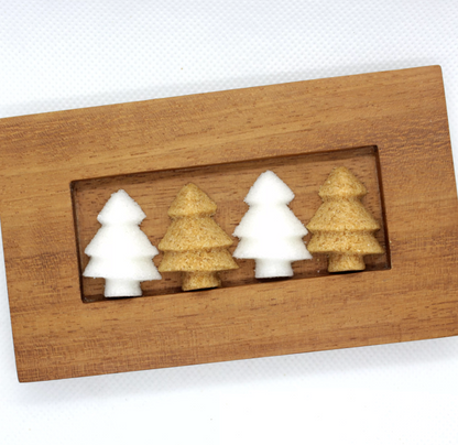 Réglette Mini Sapins – 7 sucres Noël Ercus