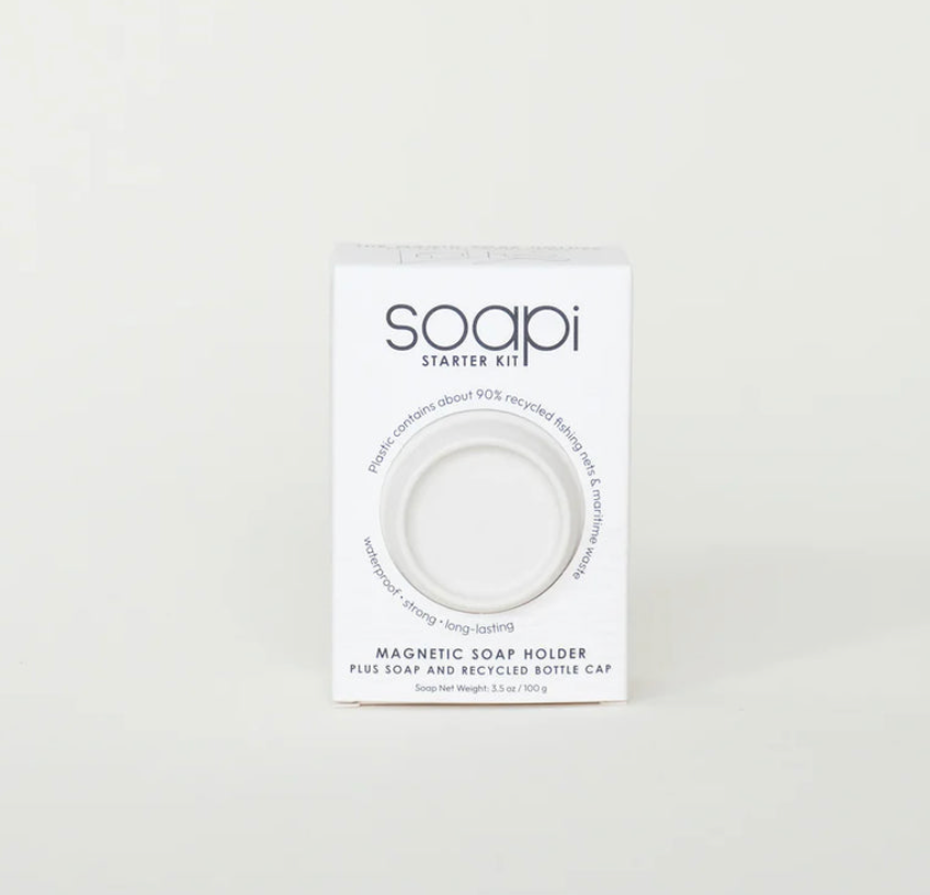 Starter Kit Porte-savon Magnétique Blanc